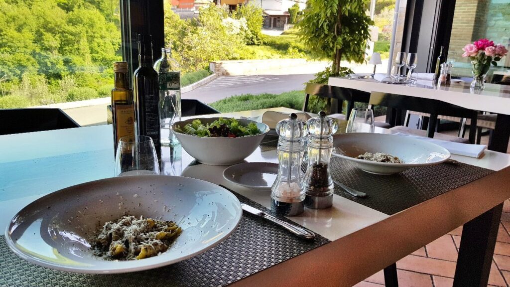 Hisa Torkla - MICHELIN Guide awarded restaurant in Istria: Mediterranean Cuisine, Regional Cuisine, Real Grill, Terrace.