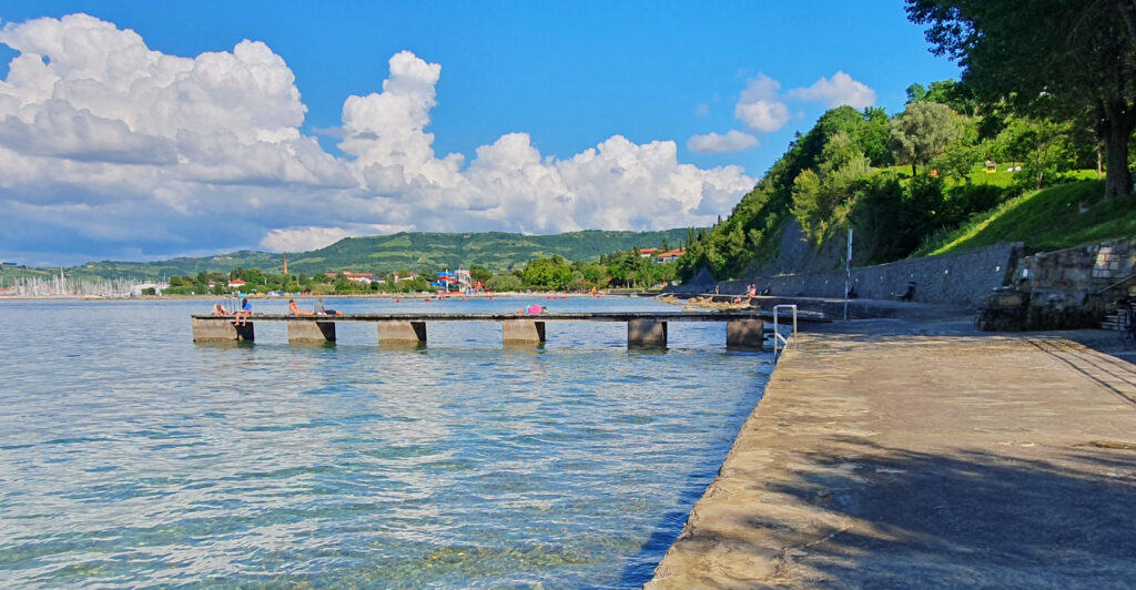 Pod Belvederjem Beach - Izola beach