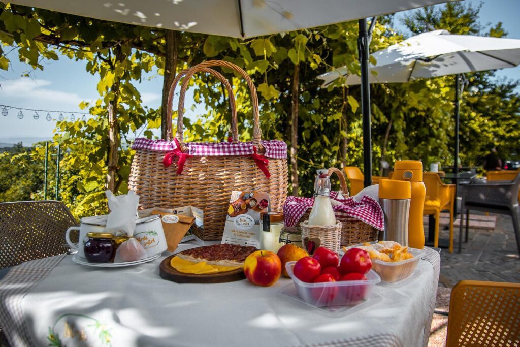 Istrian breakfast - Istrian breakfast is prepared exclusively from the products of local farmers in Slovenian Istria