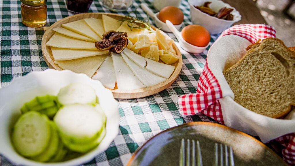Istrian breakfast - Istrian breakfast is prepared exclusively from the products of local farmers in Slovenian Istria