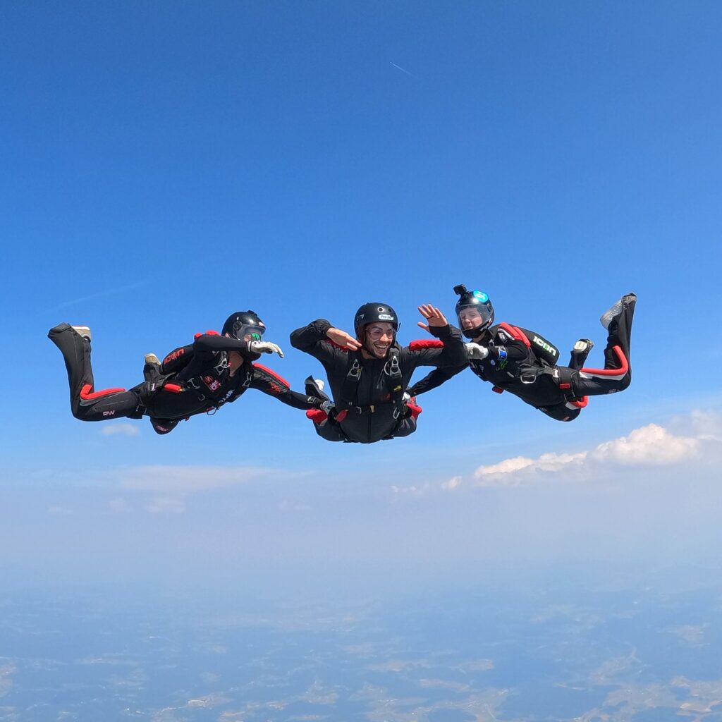 Adrenalin Sports on the Slovenian coast - Skydive jump