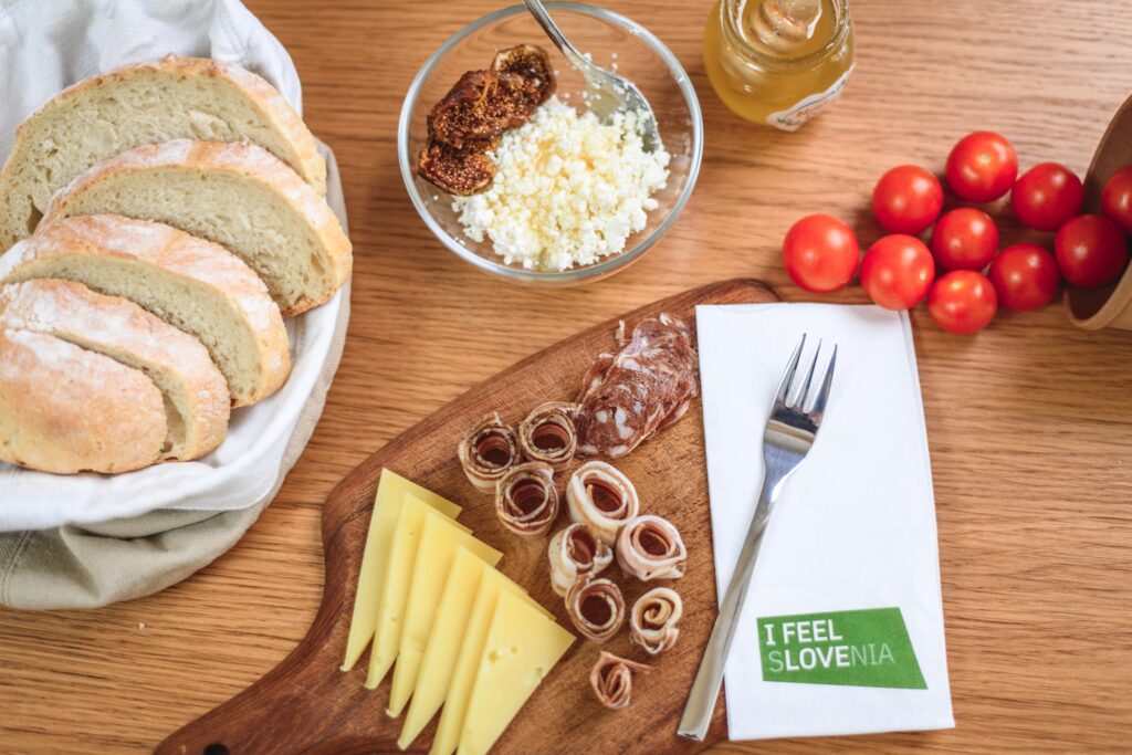 Istrian breakfast - Istrian breakfast is prepared exclusively from the products of local farmers in Slovenian Istria