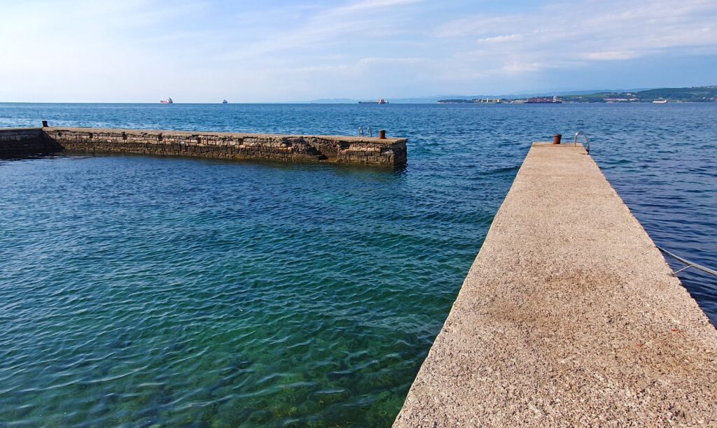 Koper beaches, Parancana - Molet Beach