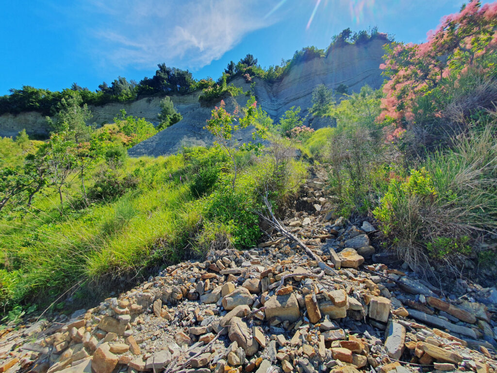 Nature Park Strunjan - Moon bay beach, Bele skale beach