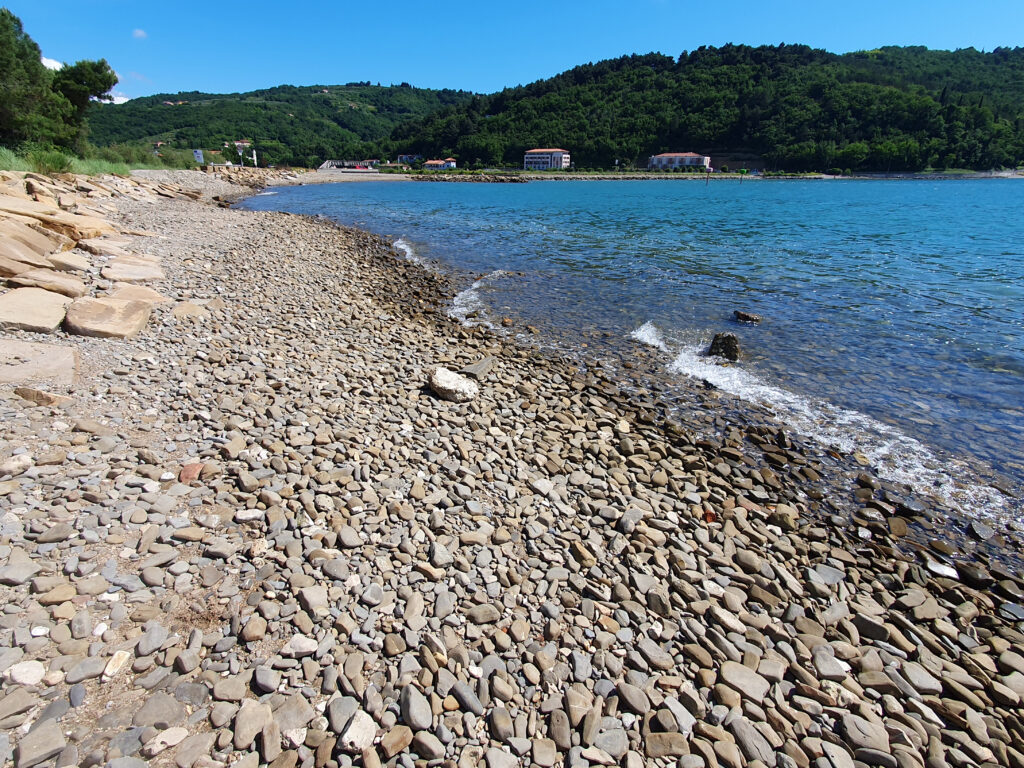Strunjan Dog Beach, Slovenia, Adriatic Sea