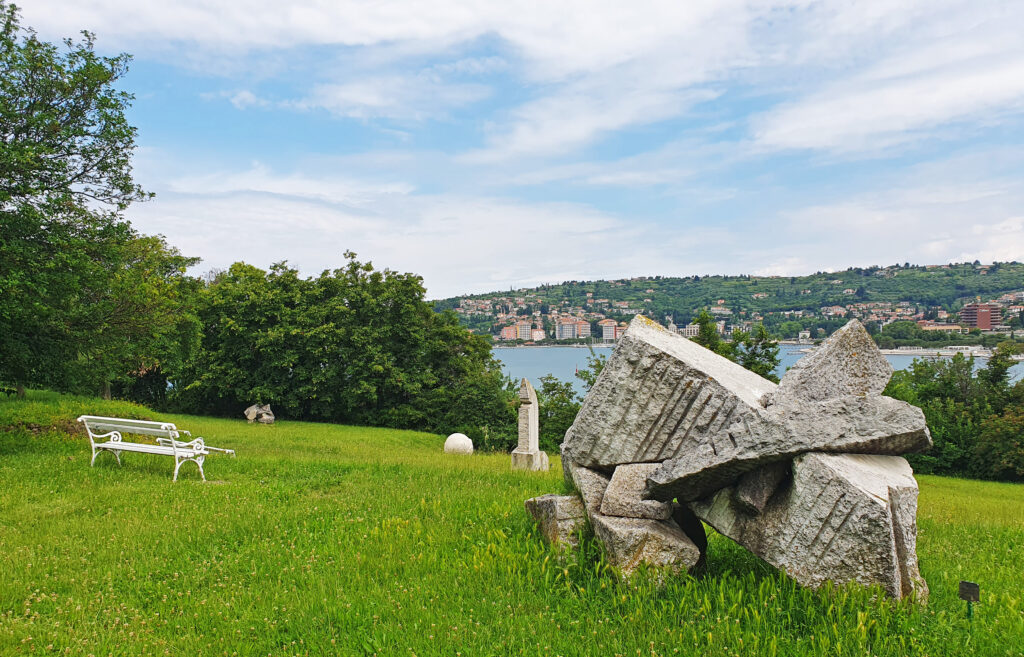 Forma Viva - Portorose, Slovenia - Outdoor stone sculpture park.