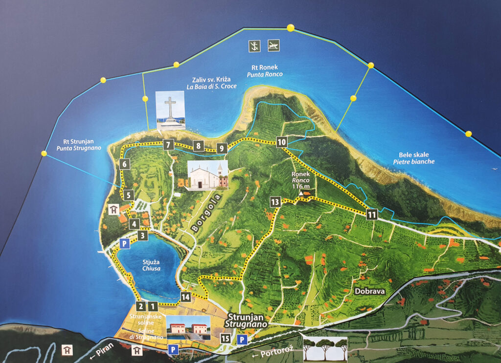 Moon Bay Strunjan, Izola, Slovenia, Nature reserve park