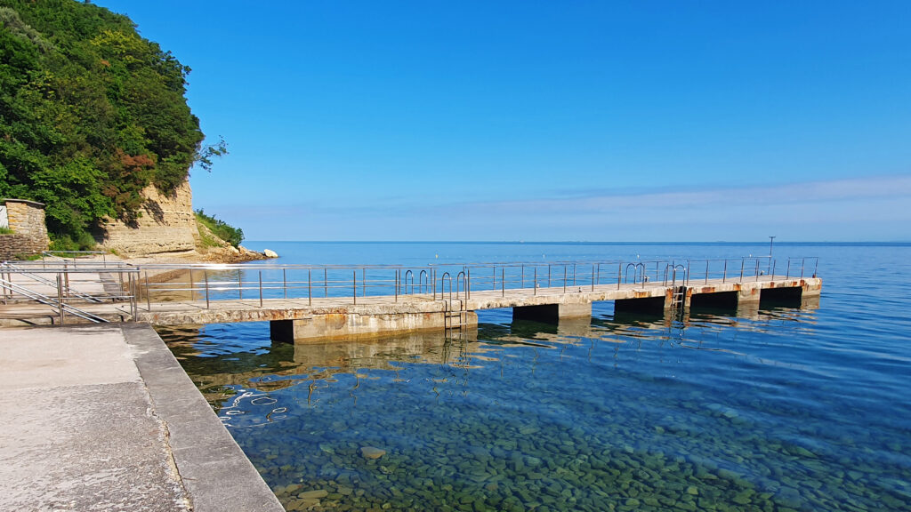 Pacug Beach, Slovenia - snorkeling