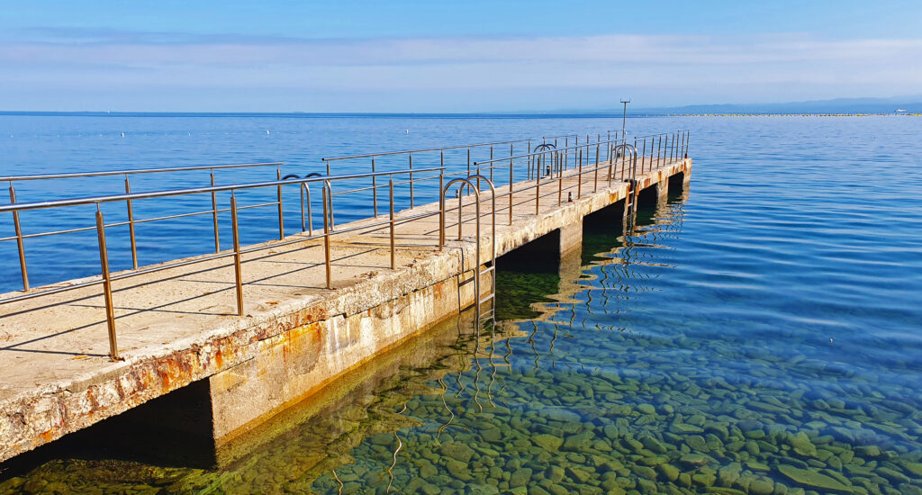 Pacug Beach, Slovenia - snorkeling