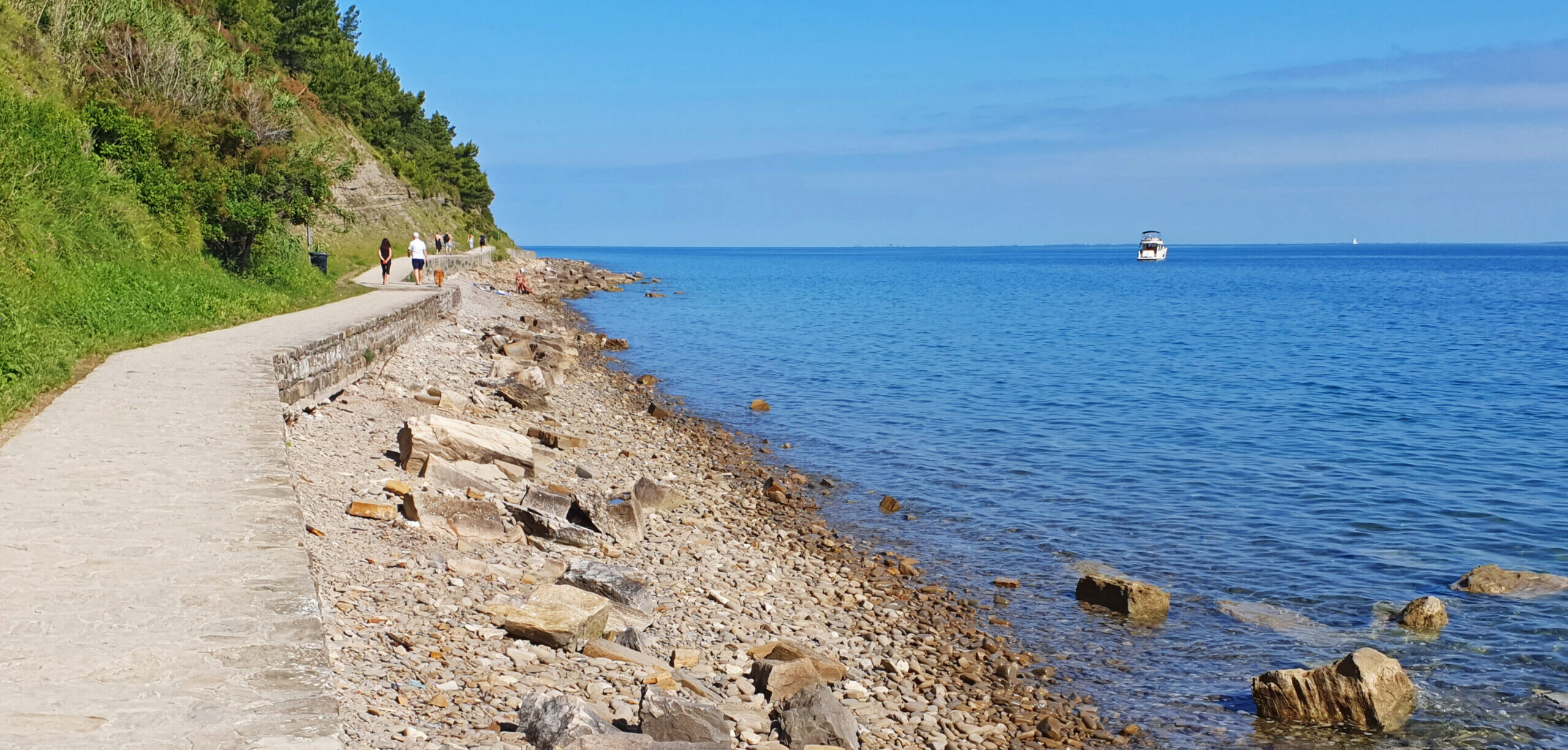 Beaches between Fiesa and Piran - Beaches on Slovenian Coast