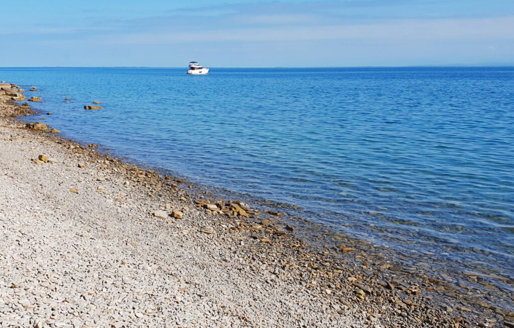 Piran beaches - Beaches between Fiesa and Piran.