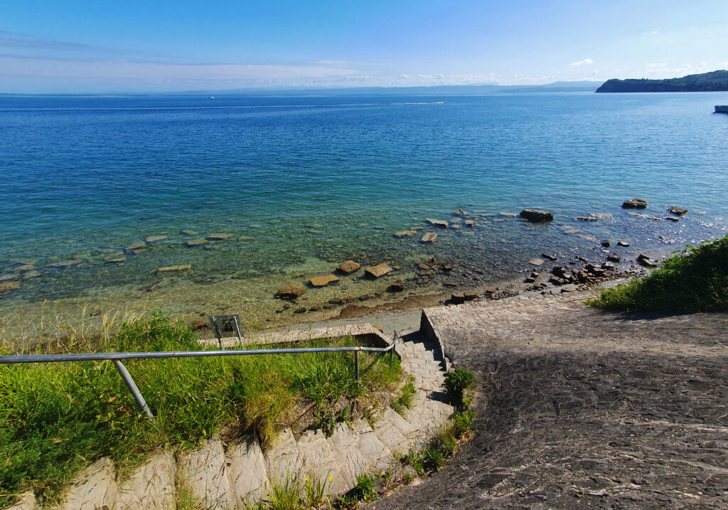Piran beaches - Beaches between Fiesa and Piran.