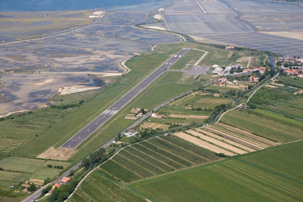Panoramic flights at Airport Portorož 