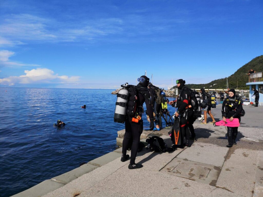Trieste Castle Miramare - Marine Reserve of Miramare - Scubadiving and Diving