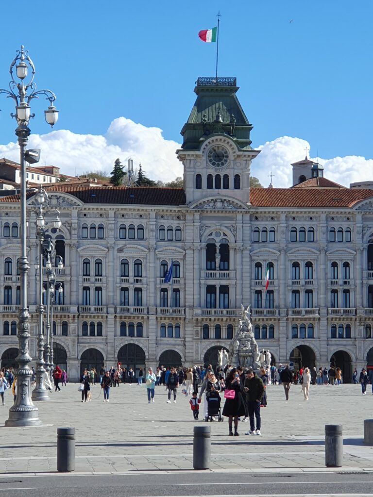 Piazza Unity of Italy, Triest, the main square, the Town Hall