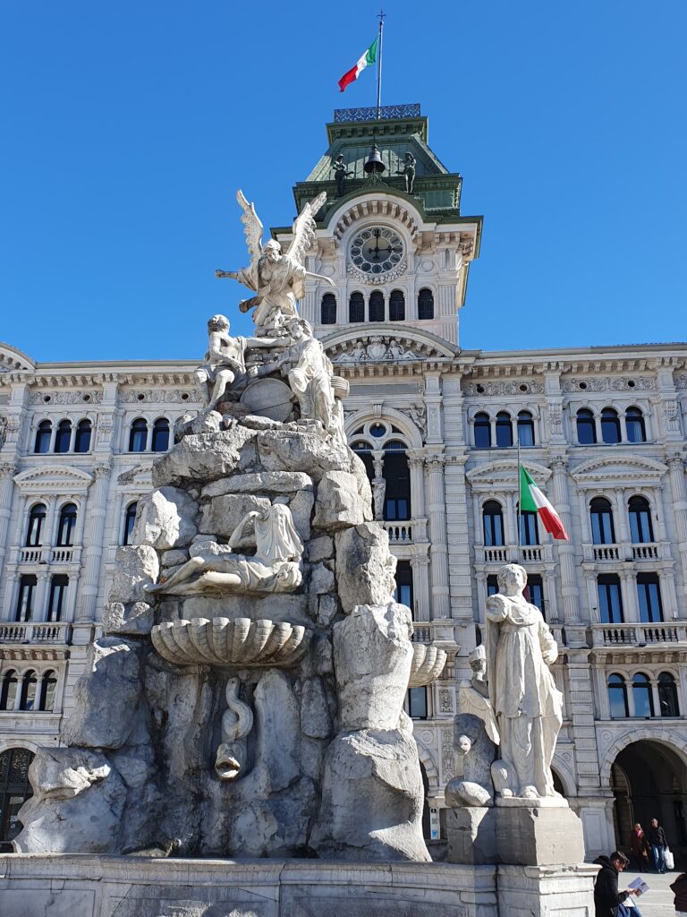 Piazza Unity of Italy, Triest, the main square, the Town Hall