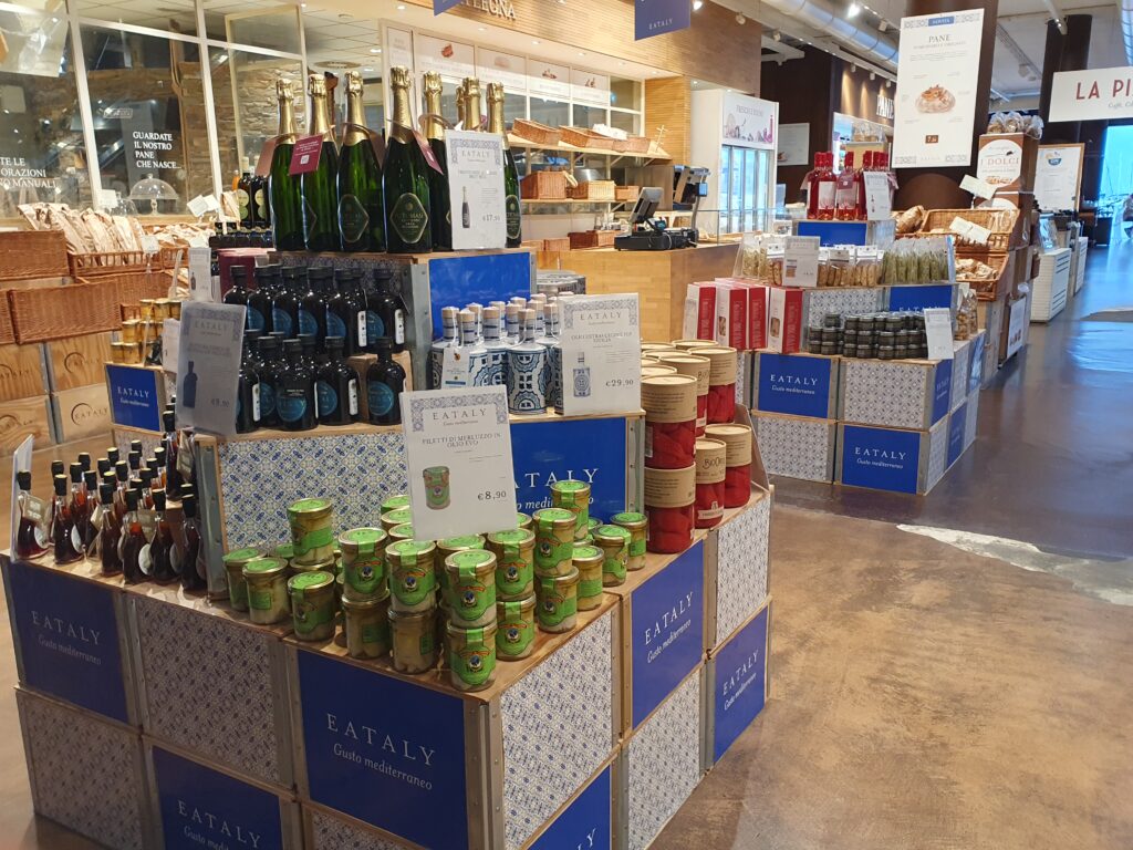 Grocery stores – Trieste, Eataly and parking trieste