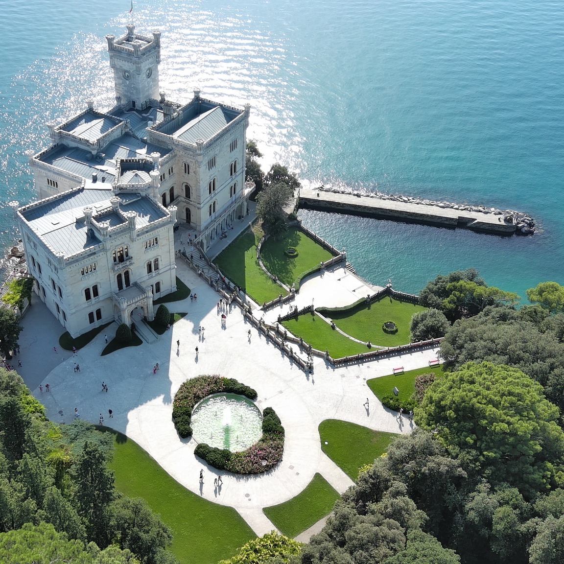 Boat trip: Trieste - Castle Miramare